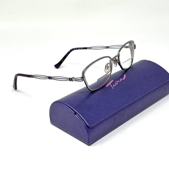 Tura Eyeglasses Frame R 131 Lilac Discontinued Frame 49 [] 16 130 - Picture 2 of 13
